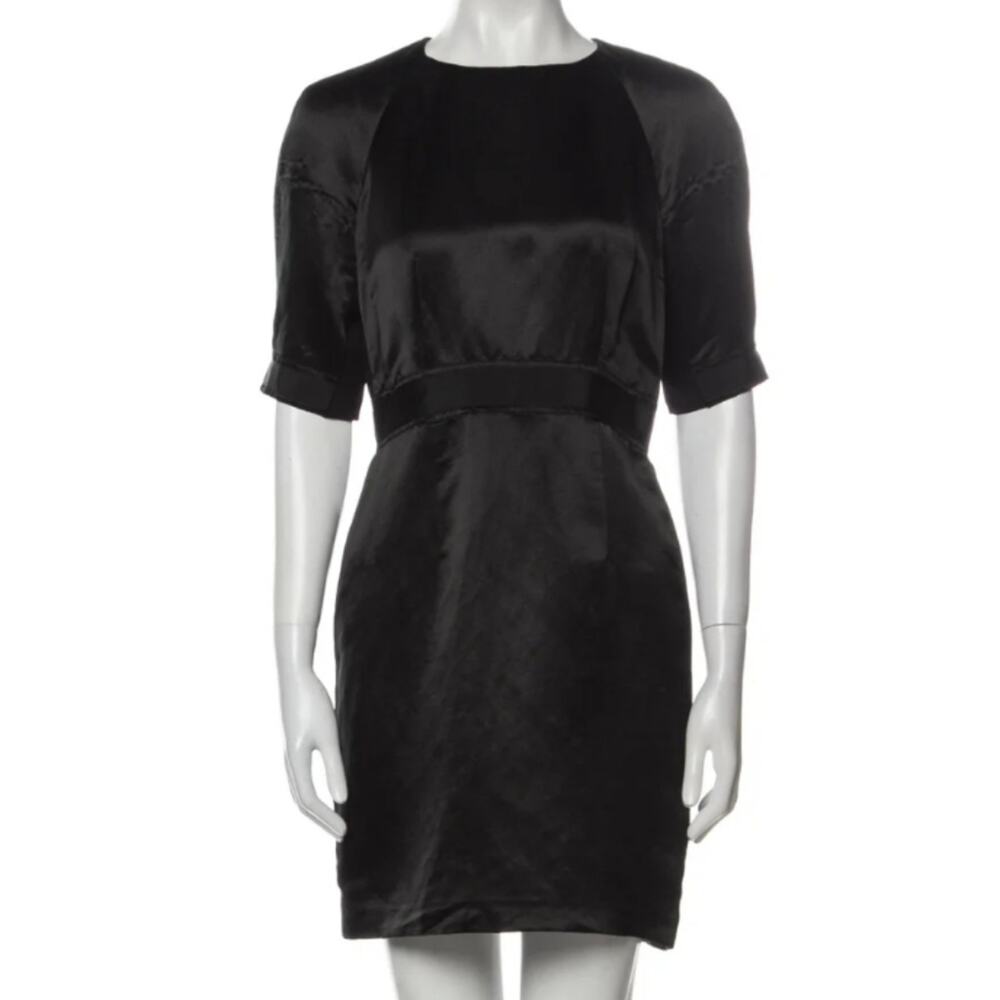 Proenza Schouler Vintage Iconic Linen Blend Shift Dress (4)